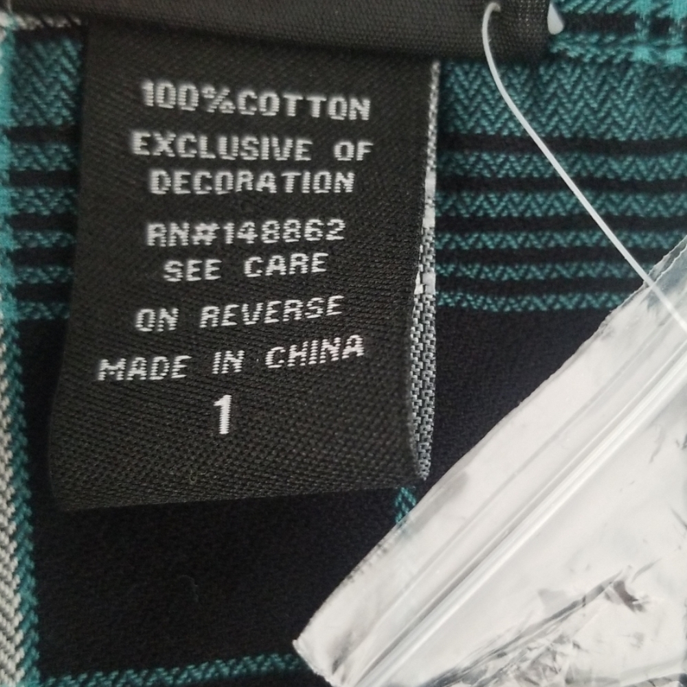 Torrid plaid shirt size 1X - Picture 4 of 8